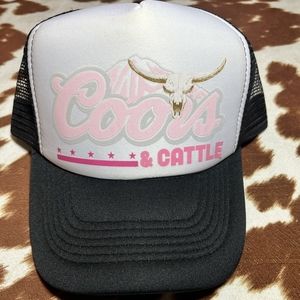 Coors&Cattle trucker hat